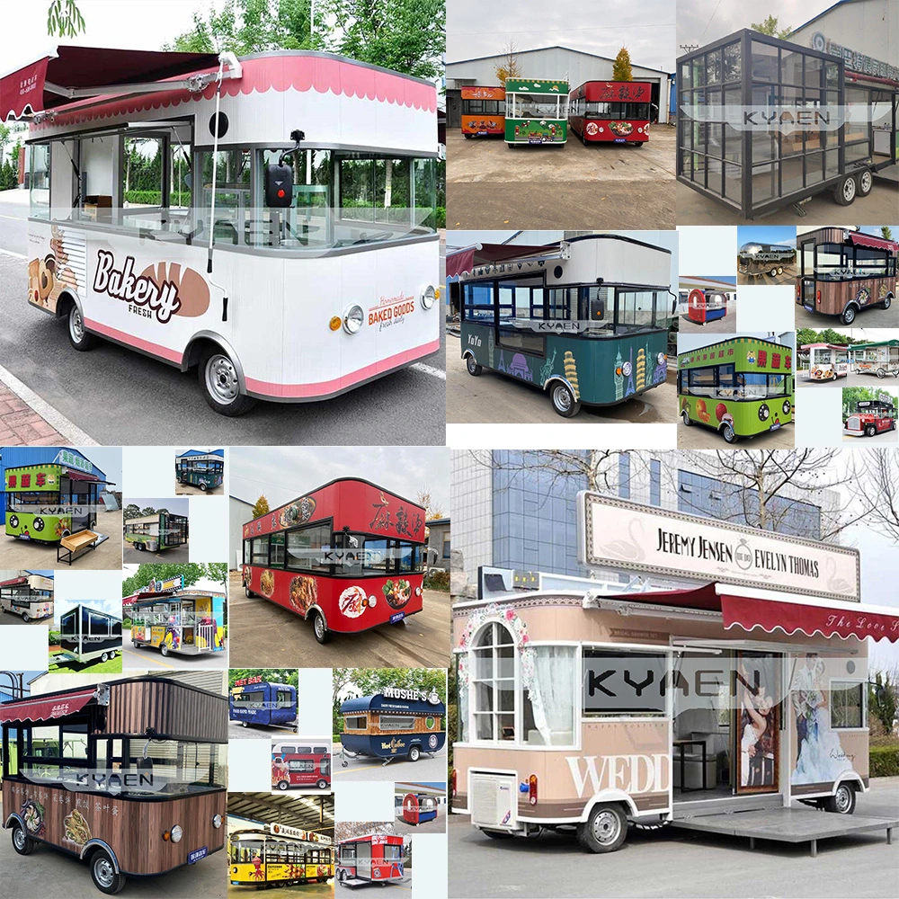 High Quality China Supplier Mobile Food Cart Design/Multifunctional Food Truck /Tornado Potato Food Cart