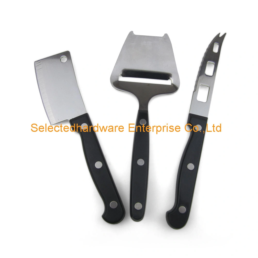 3PCS Cheese Knives with Wooden Cutting Board