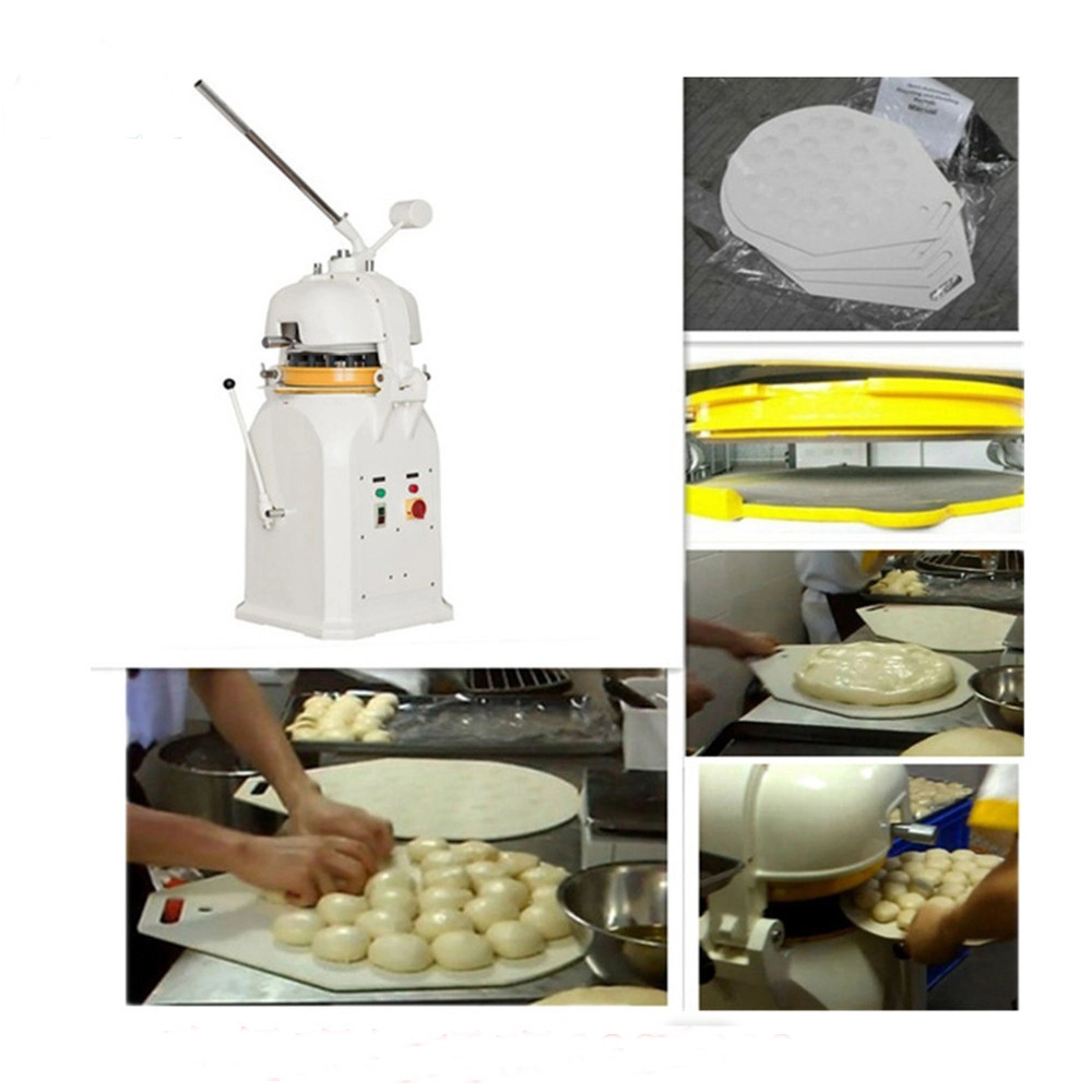 Industrial 30PCS Flour Kneader Semi-Automatic Bread Dough Cutting