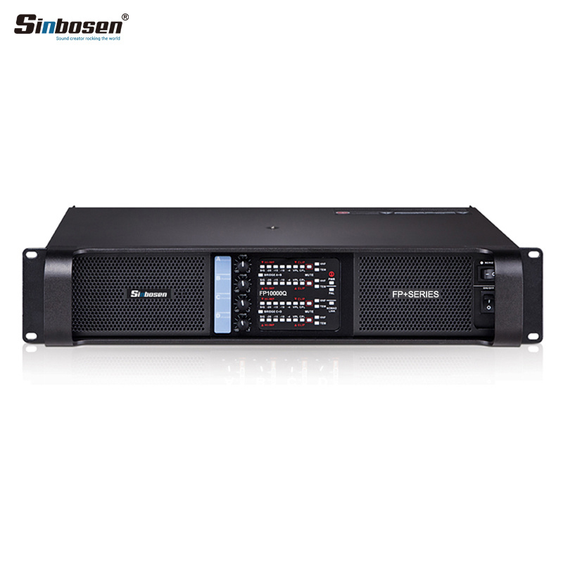 Sinbosen DJ Amplifier Price 4 Channels Sound Stereo Fp10000q professional Power Amplifier