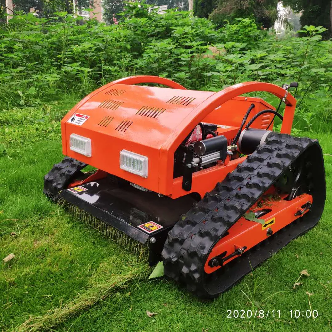 Chinese RC Lawn Mower Robot Petrol Grass Cutting Machine for Sale