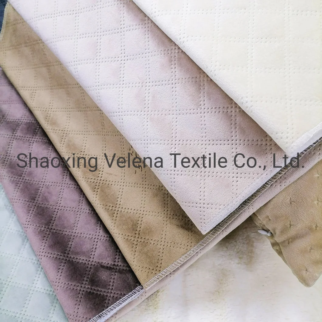 Hot Sale Product Quilting Ultrasonic Upholstery Home Textile Fabric for Sofa Garment Fabric for Wadded Jacket