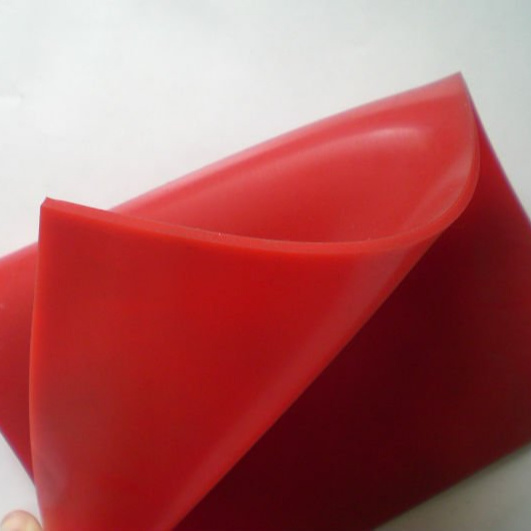 Red Color Pure Natural Rubber Sheet, Gum Rubber Tile, Pure Gum Lining Rubber Mat