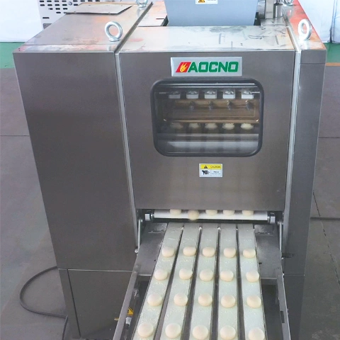 Industrial Hamburger Toast Bread Dough Cutting Dividing Rounding Processing Machine