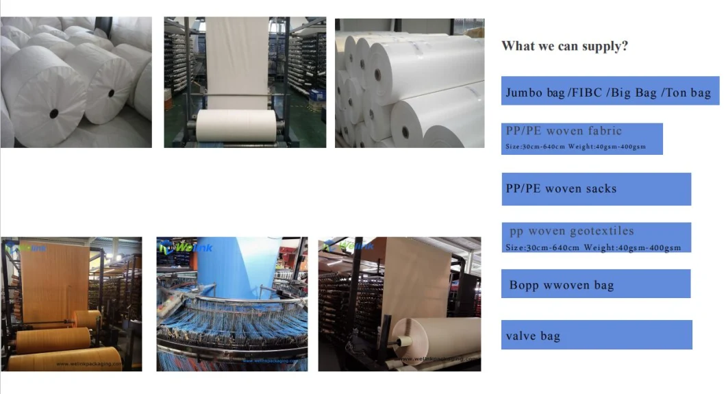 China Wholesale PP Woven Fabric /Tubular Woven Fabric/Coating Fabric / PP Woven Tubular Fabric for Packaging