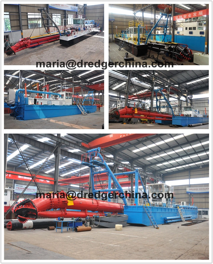 Hydraulic River Sand Dredger Cutter Suction Type with Cutter Head