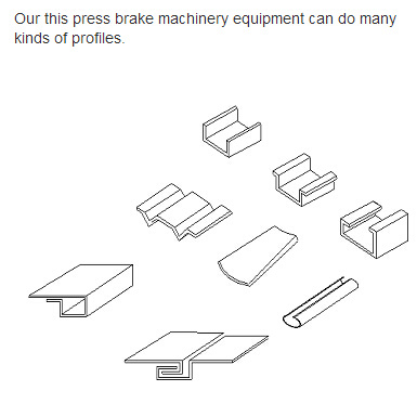 Hydraulic Plate Press Brake/ Press Machine/ Hydraulic Press Brake (125T/4000mm)