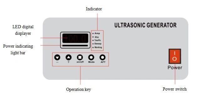 Jyd-760 20kHz/40kHz Automatic Frequency Tracking High-Power Ultrasonic Wave Generator