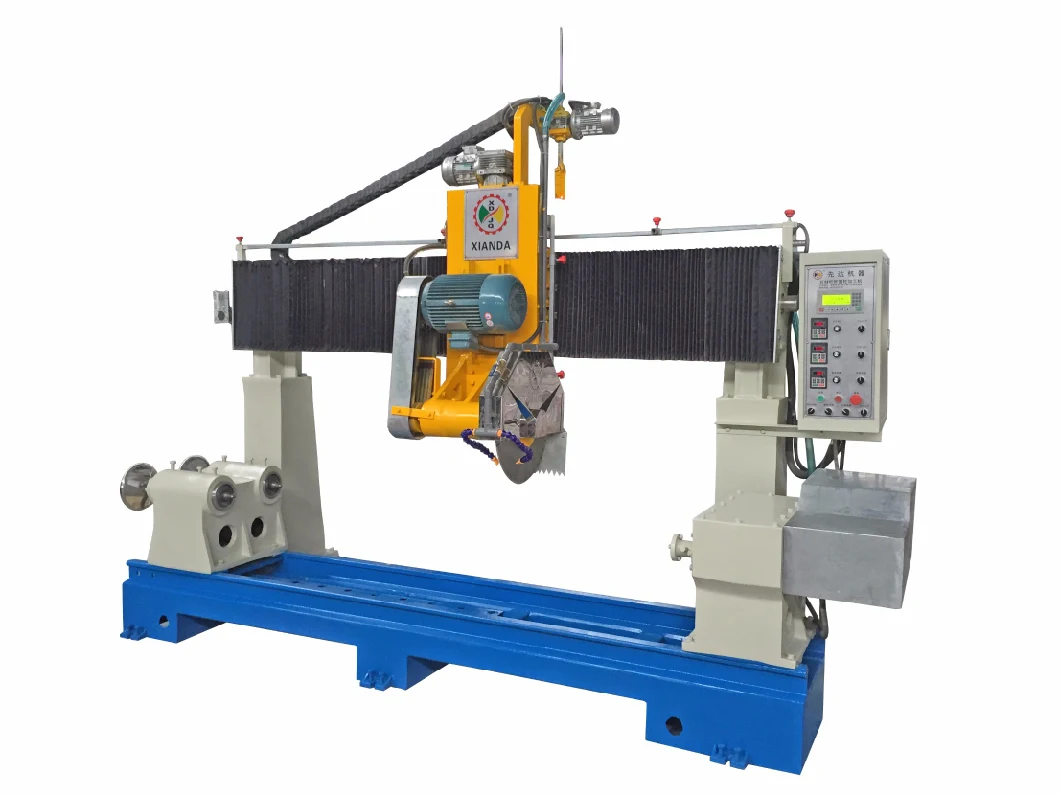 Drc-230/460-2 Double Head Stone Blade Cutting Machine for Vase Balustrade/Baluster Profiling