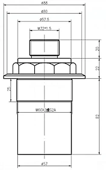 40kHz Ultrasonic Transducer Distance Measurement for Ultrasonic Level Sensor