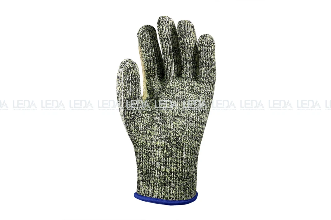 High Quality XL 2XL Cut Level F Caramel Food Heat Cut Resistant Working Safety Gloves