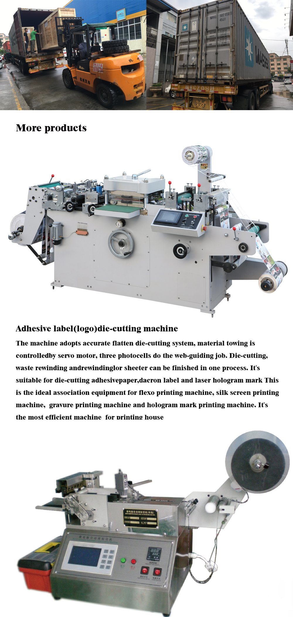 Multifunctional Automatic Ultrasonic Double Folding Logo Label Cutter