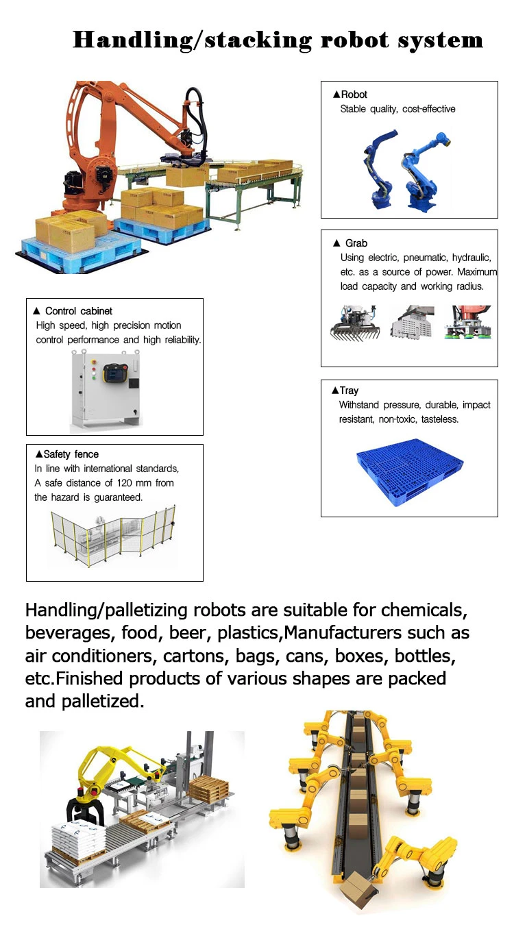 6 Axis Industry Stamping and Punching Robot, Grinding and Polishing, Cutting, Handling