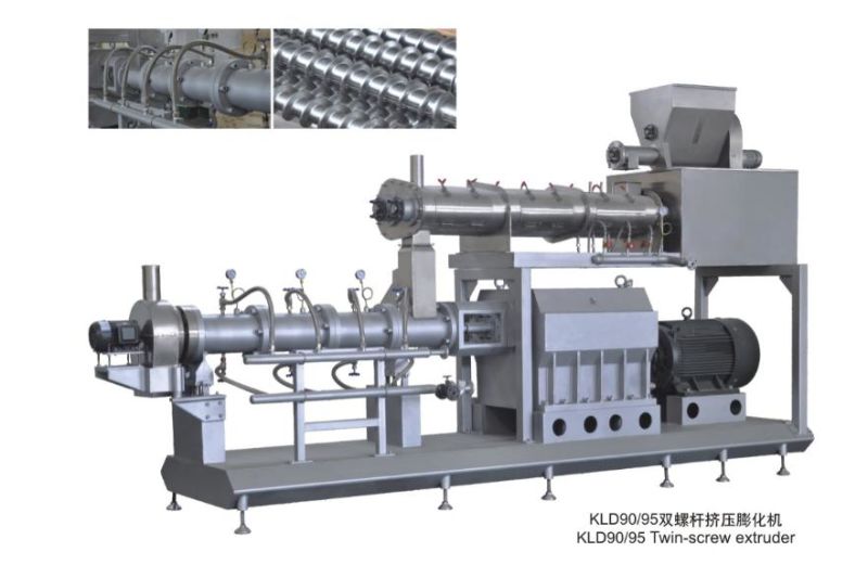 Dried Pet Food Machine Extruders Dog Food Processing Plant
