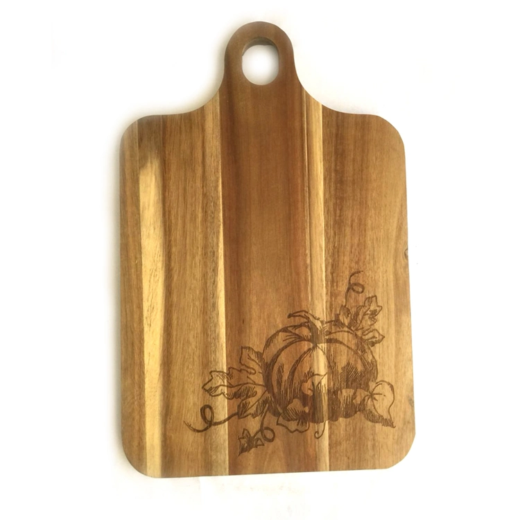 Dual Color Personalized Custom Engraved Bamboo Wood Cheese Cutting/Chopping Board Fashionable