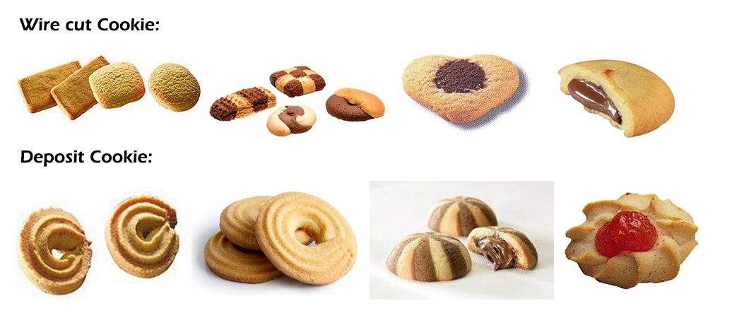 Skwyin Stainless Steel Biscuit Cutter & Depositor Making Cookies Cream Filling Machine