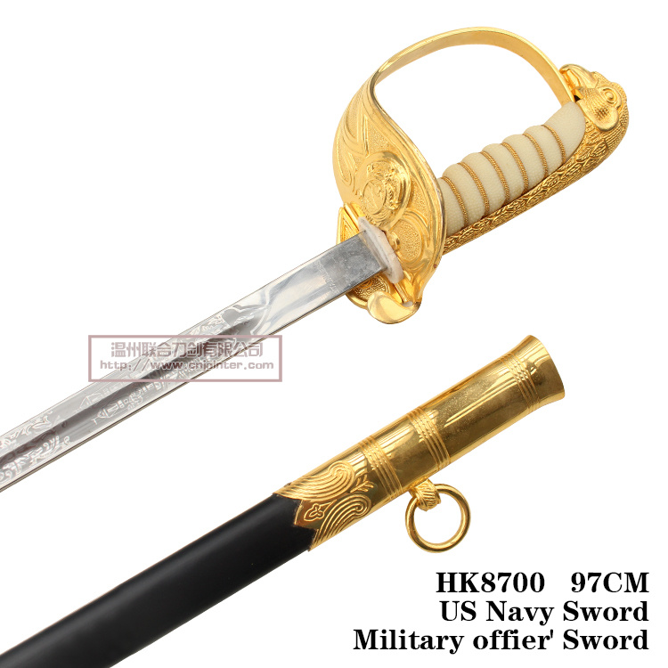 Commanding Sword Us Navy Sword Military Officers Sword 97cm HK8700