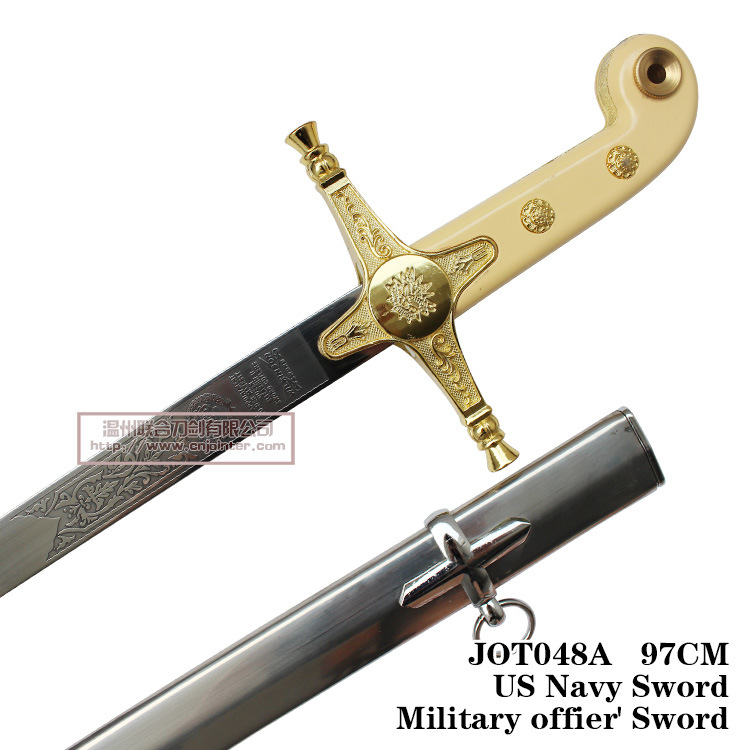 American Commanding Sword Us Navy Sword Military Offier' Sword 97cm Jot048A