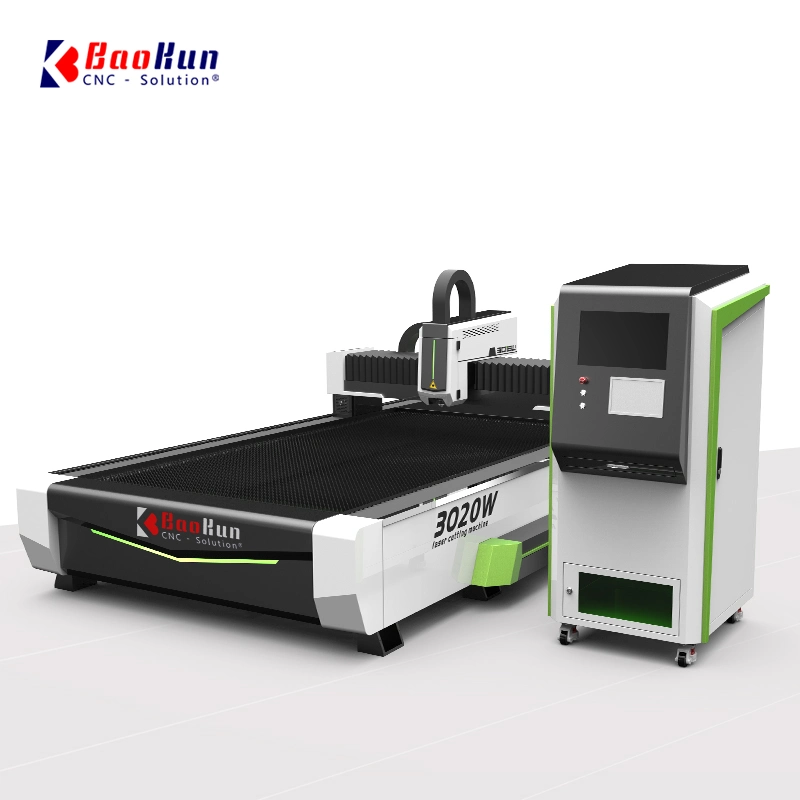 2513 3015 3020 Plate Sheet Stainless Steel Laser Cutting Machine with Blade Cutting Table