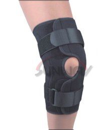 Hot Sale Neoprene Knee Pad Knee Support with Hole (NS0022)