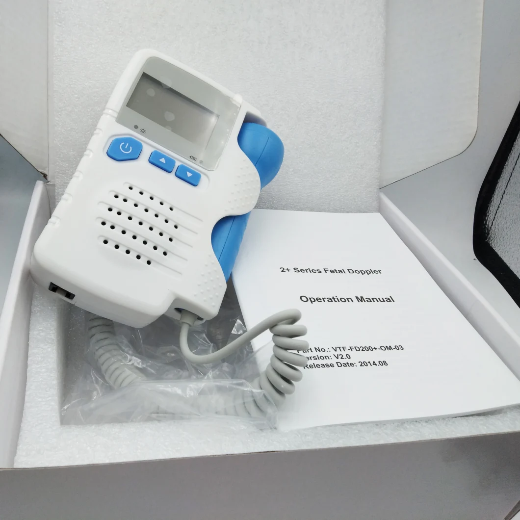 Portable Ultrasound Fetal Doppler for Baby Heart Rate Measurement