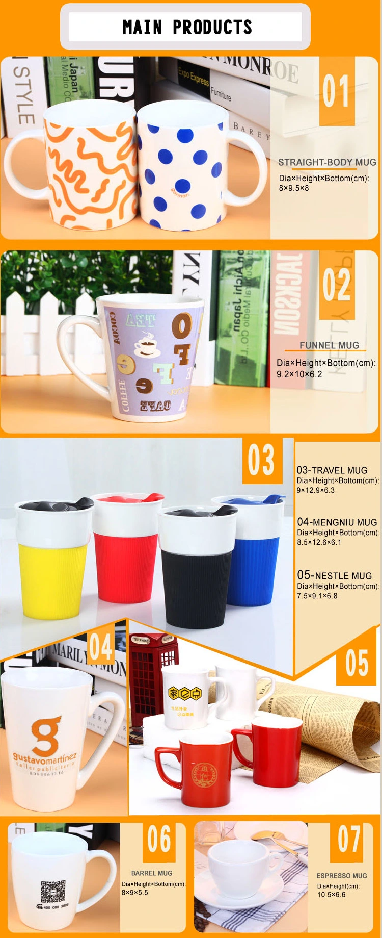 Manufacturers Wholesale Creative Ceramic Mug Bone China Advertising Cup Custom Logo Practical Gift Promotion