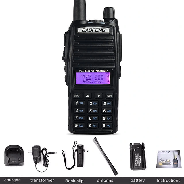 Baofeng UV-82 Dual Band Dual Display Dual Standby Walkie Talkie