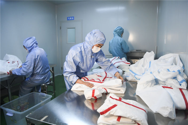 Hospital Use Whole Body Protection Disposable Protective Suit