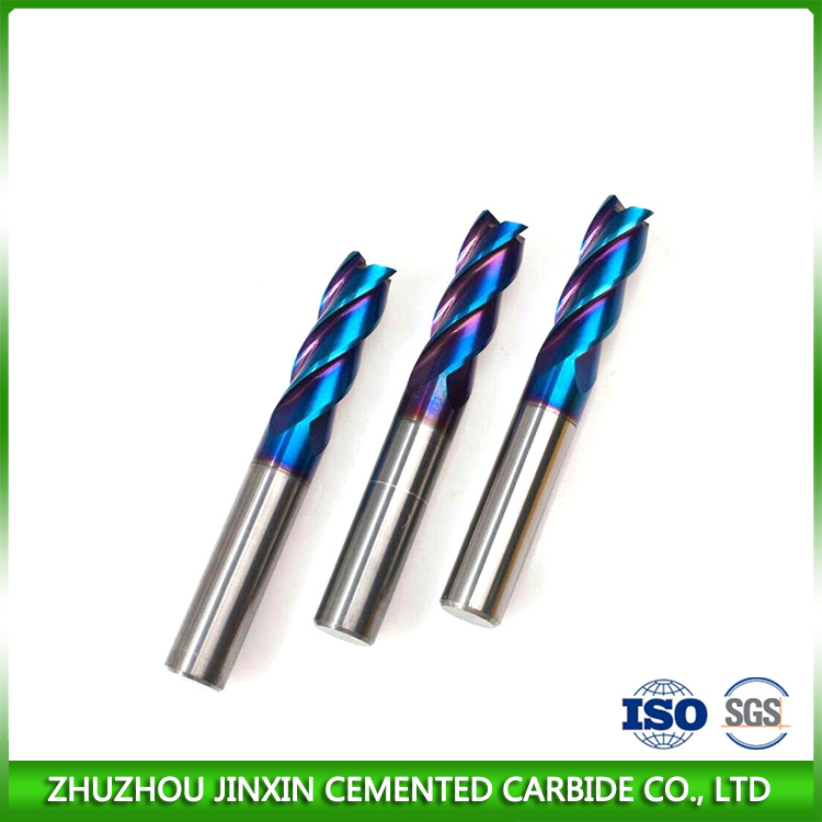 4f Solid Carbide End Mill Corner Radius Milling Cutter