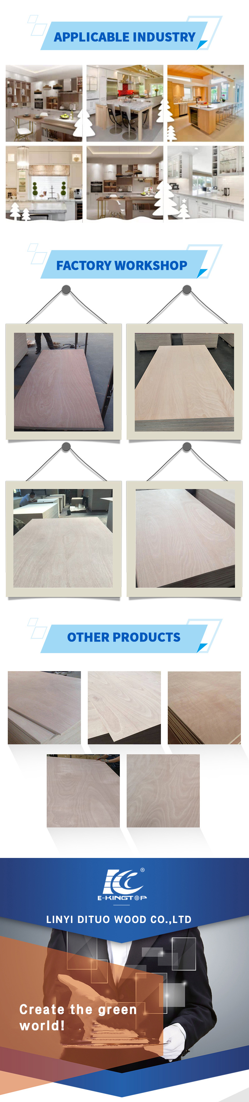 Furniture Grade High Quality Engineer Veneer Laminated Plywood