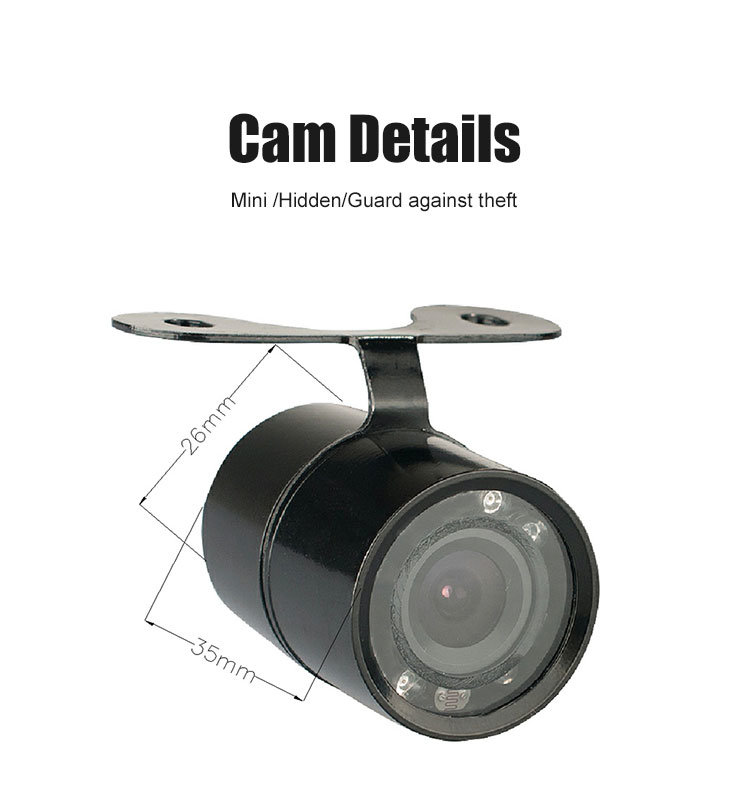 Sample Provided IP68 Waterproof Rear Backup Car Camera