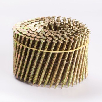 Screw Shank Diamond Point Pallet Coil Roofing Nail