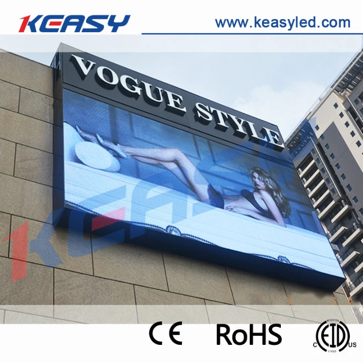 P3.8 High Definition Energy Saving Full Color Outdoor Fixed LED Display for Advertising