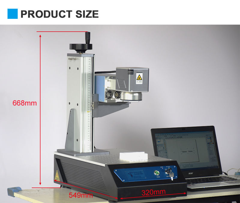 Portable Mini UV Laser Marking Machine for PVC Engraving Machine
