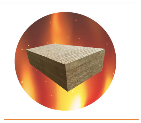 Low Density Fire Proof Rock Wool Board Material