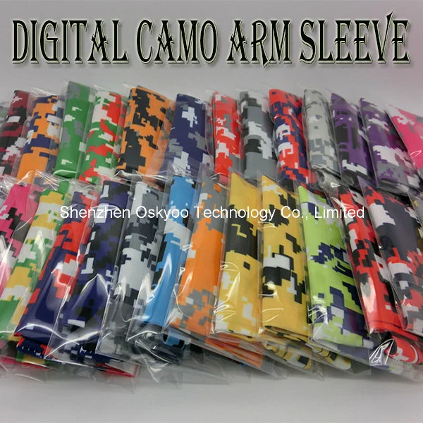 Sports Compression Anti-Static Digital Camo Arm Sleeve