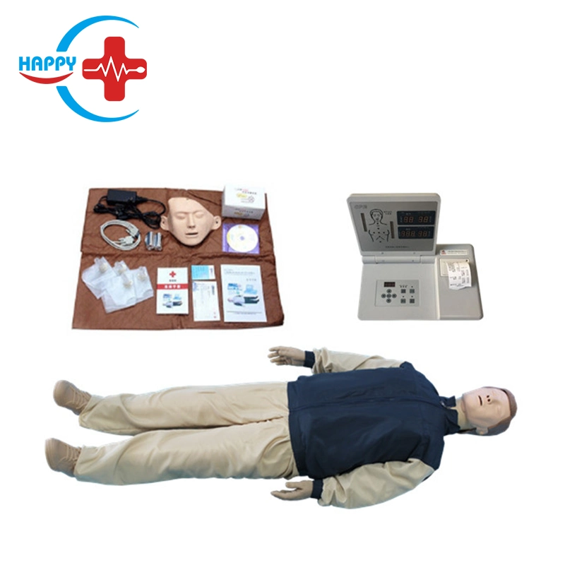 Hc-S018 Full Body CPR Manikin Model / Advanced Cardiopulmonary Resuscitation Assessment Training Simulator