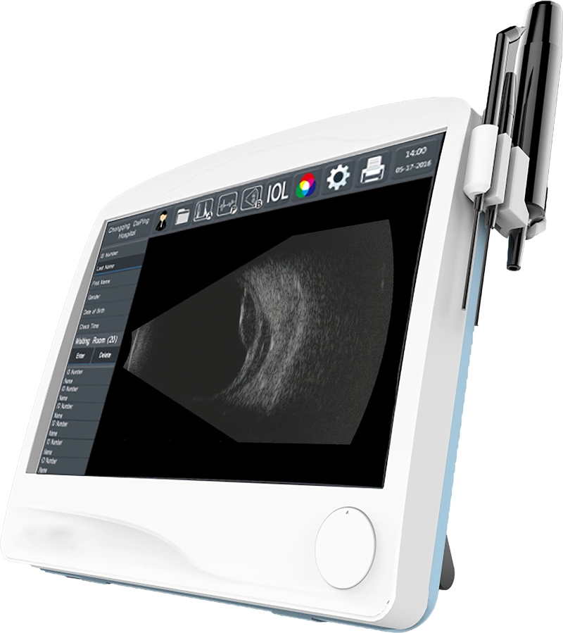 Highfrequency Ophthalmic Ab Scan/Pacheymeter Scan with 12.1 Inch Touch Screen Mslrw200