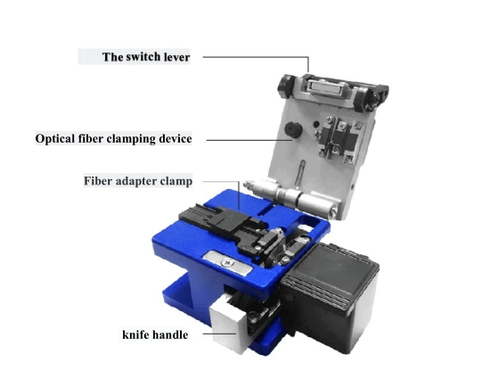 El equipo de fibra óptica Fibra Óptica Cleaver Cutter