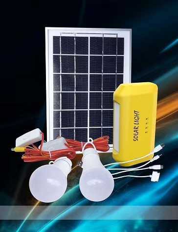 Energy Saving Outdoor Solar Lighting System with Radio