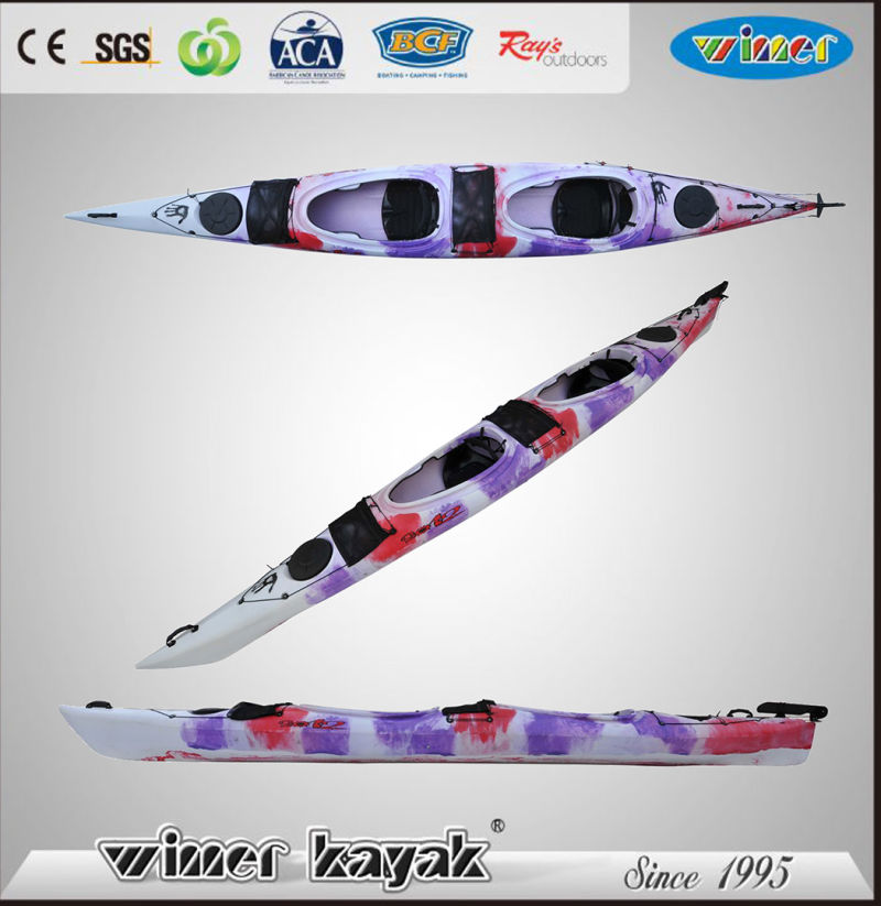 Hot Sale 17 Feet Length Double Sit in Sea Kayak China for Sale