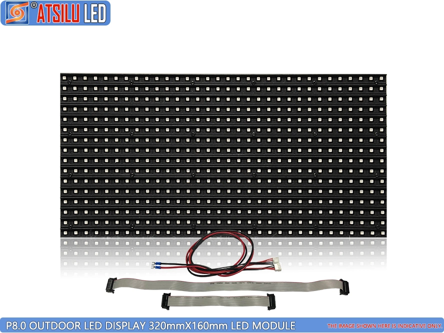 P8mm Outdoor LED Display Full Color High Definition Energy Saving