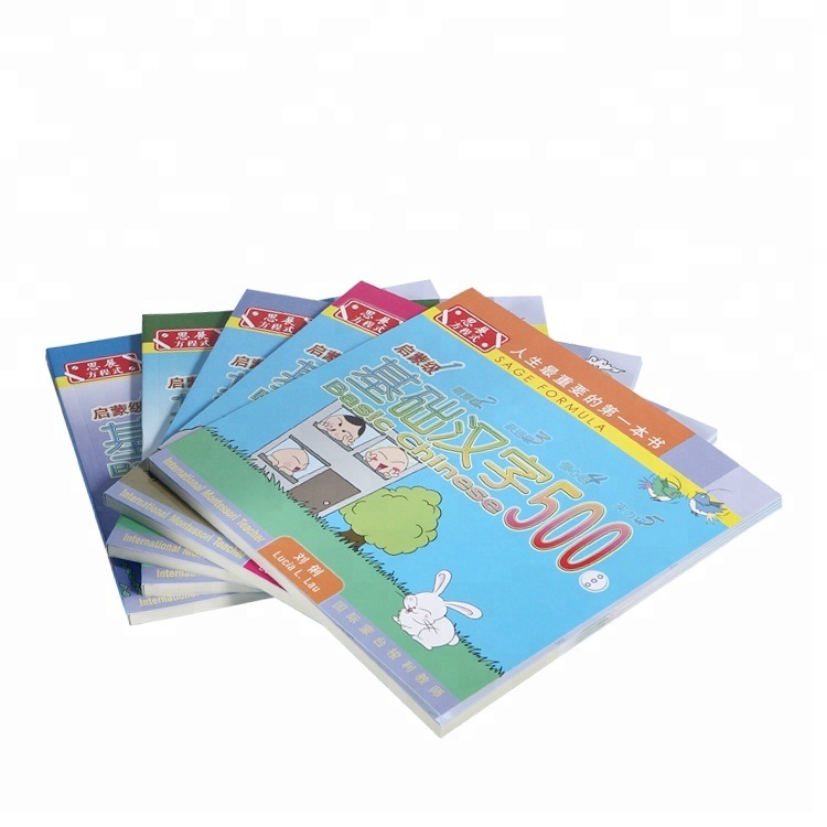 Hot Sale Custom Printing Softcover Kids Book, Children English Story Book Printing Elementary Education