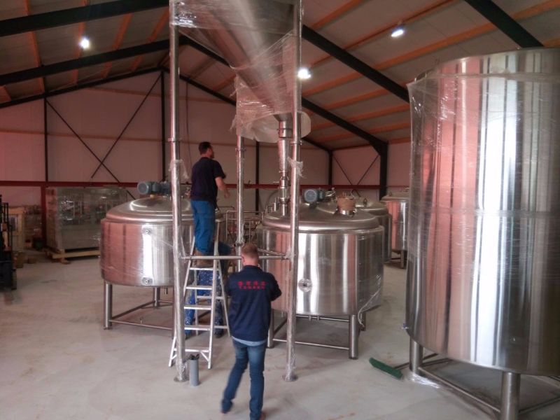 1000L Customized Direct Fire Heating Pub Brewery for Sale