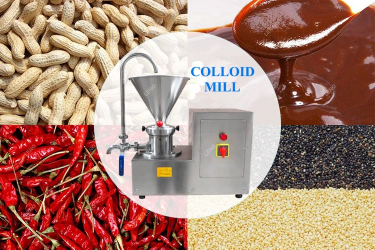 Factory Directly Sale Hummus Making Machine Bone Paste Colloid Mill