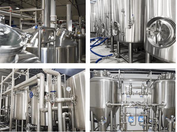 1000L, 2000L, 3000L Brewing Equipment Micro Brewery Equipment Home Beer Brewery Equipment