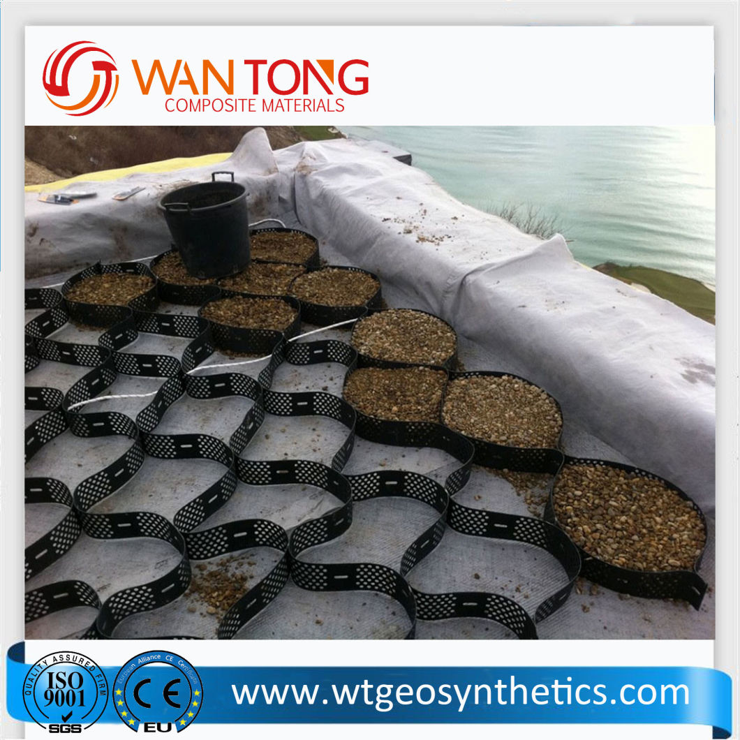 Cost-Effective High Density Polyethylene (HDPE) Retaining Wall Geocell