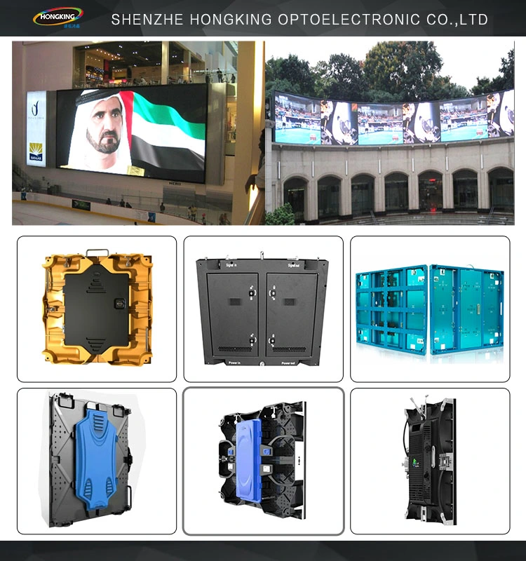 High Definition Energy Saving P3.91/P4.81 Full Color Outdoor Fixed LED Display for Advertising