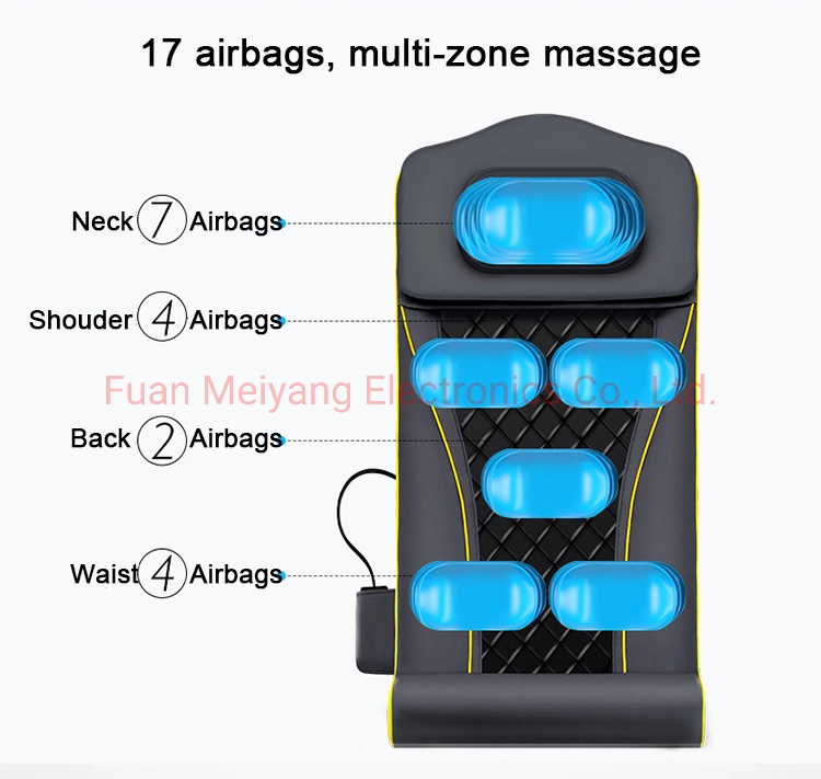 Fuan Meiyang Back Waist Lumbar Spine Cervical Spine Cushion Whole Body Multifunctional Waist Airbag Massage Mattress