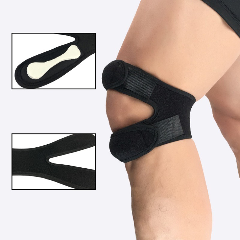 Manufacturer Custom Adjustable Elbow Knee Pads/Knee Brace Compression Sleeve Knee Support